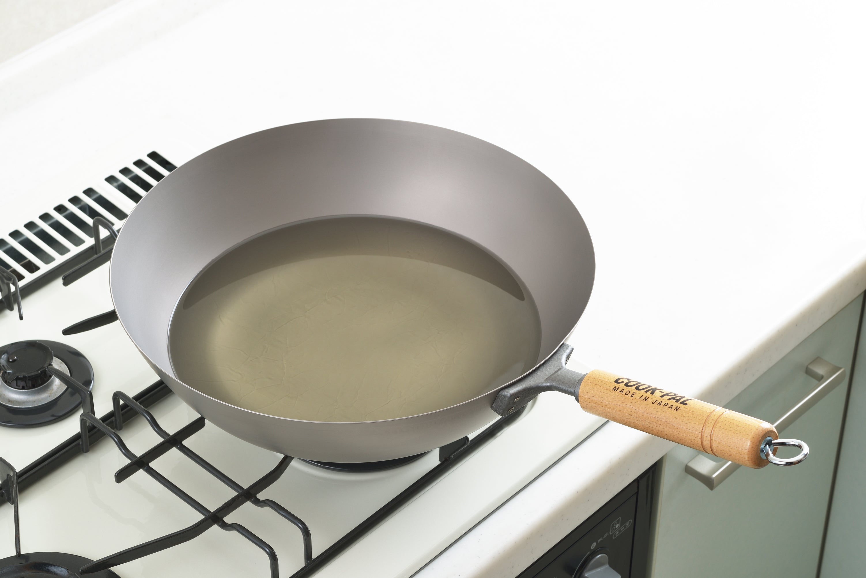 YOSHIKAWA COOK-PAL Titanium Wok 30cm COOK-PAL チタン北京鍋