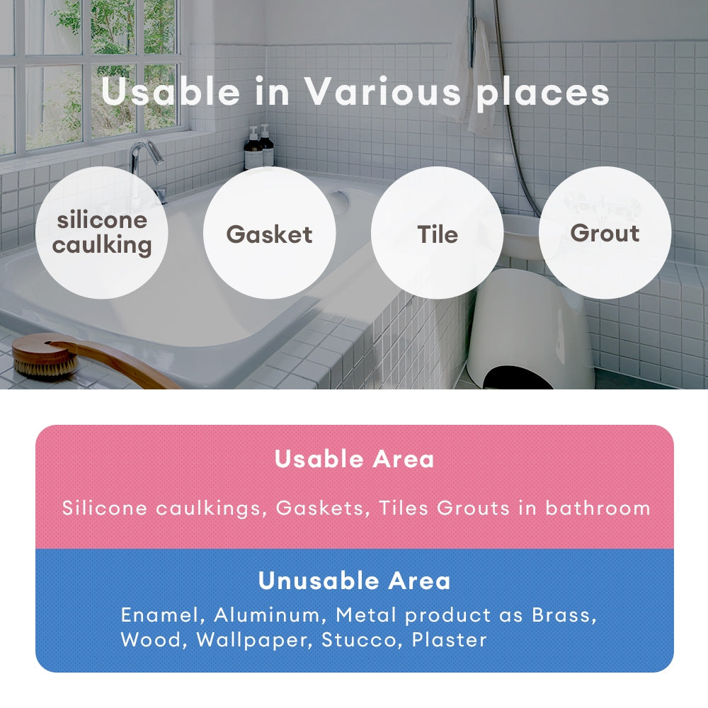 Mold Remover Mould Remover Gel Powerful Professional-Use 業務用スカッとカビ取りジェル 160g, 80g Made in Japan