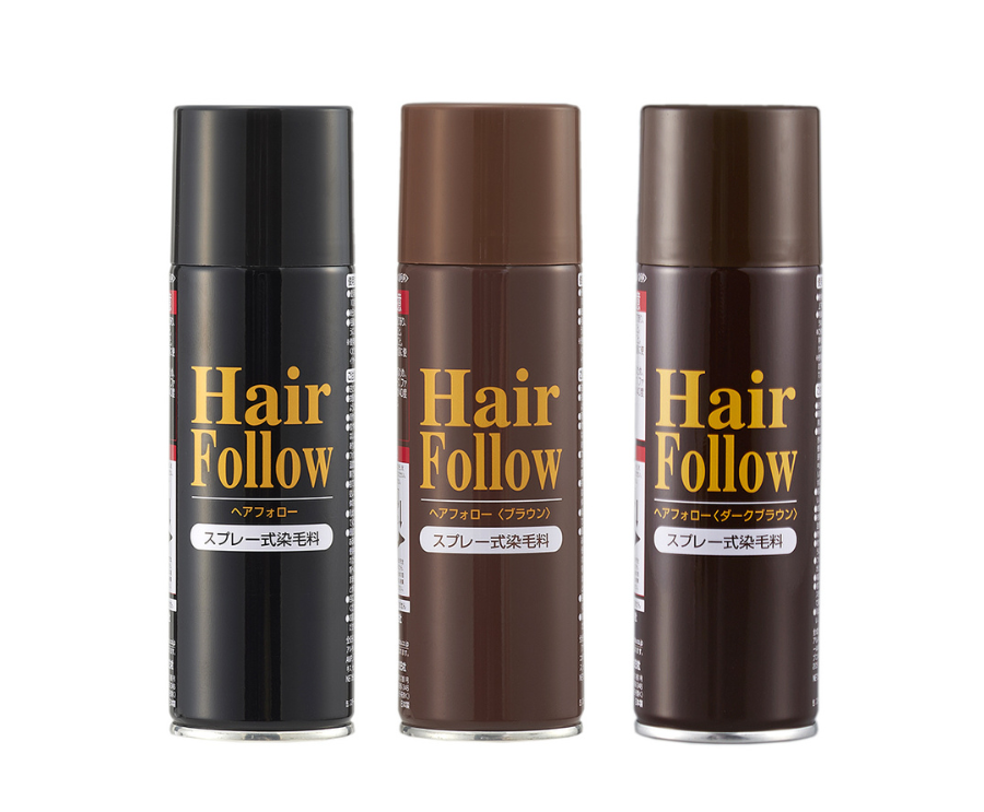 HAIR FOLLOW - covering spray for thin hair